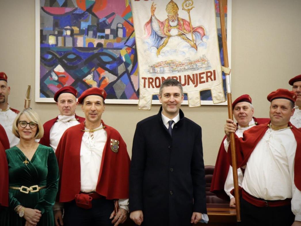 Tradicionalni prijem Dubrovačkih trombunjera na Kandeloru