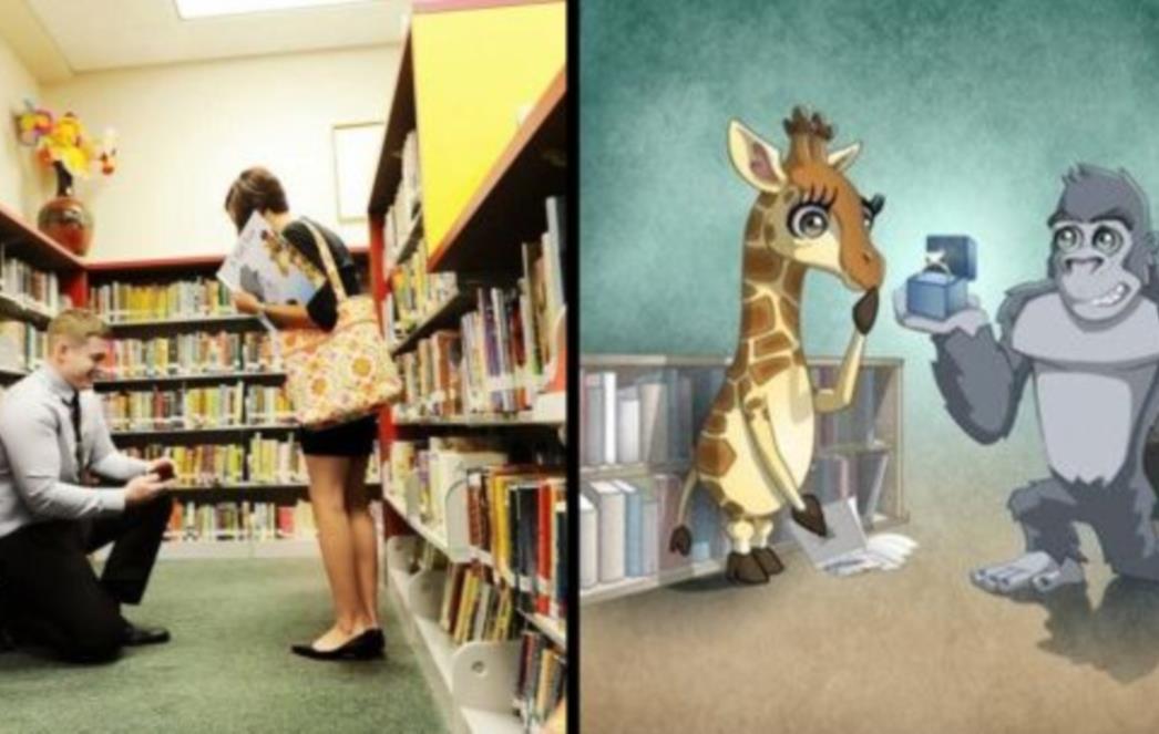 OVA PROSIDBA JE SVE OSVOJILA: 'Najdraža žirafo, hoćeš li se udati za mene?'