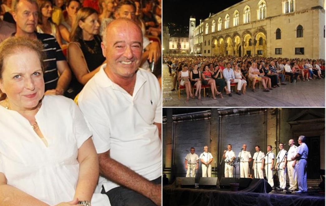 OSMJESI  SVE GOVORE Dubrovčani zapjevali ispred Katedrale uz najbolje hrvatske klape (FOTOGALERIJA)
