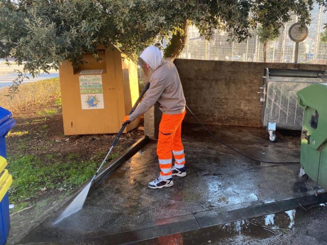 Započela akcija čišćenja, pranja i uređenja javnih odlagališta otpada na području grada Dubrovnika