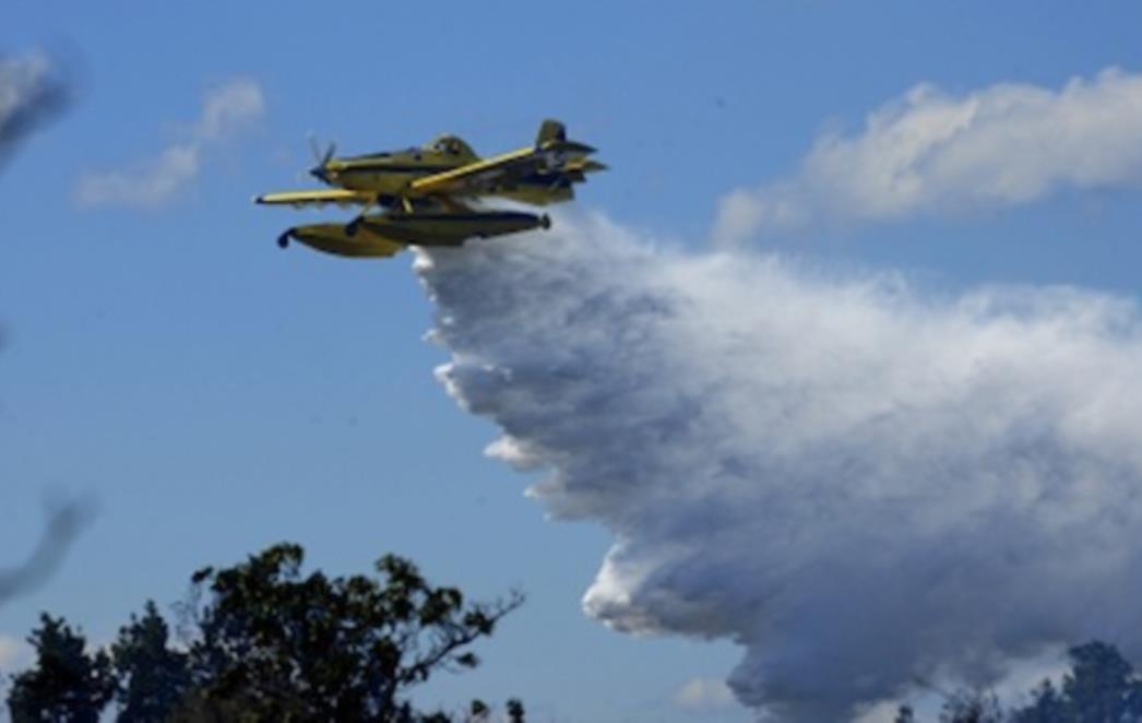 Brač: Prilikom gašenja požara pao air tractor!