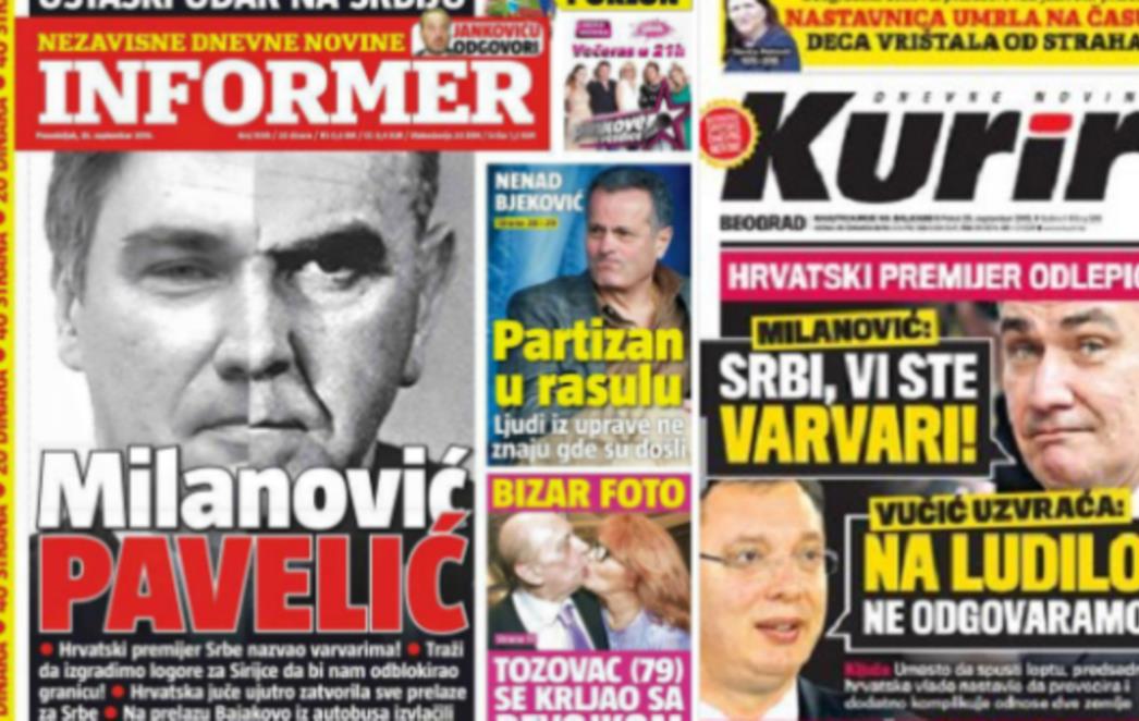 Srbi su spoznali što mi već odavno znamo – ‘Milanović je opasni idiot’!