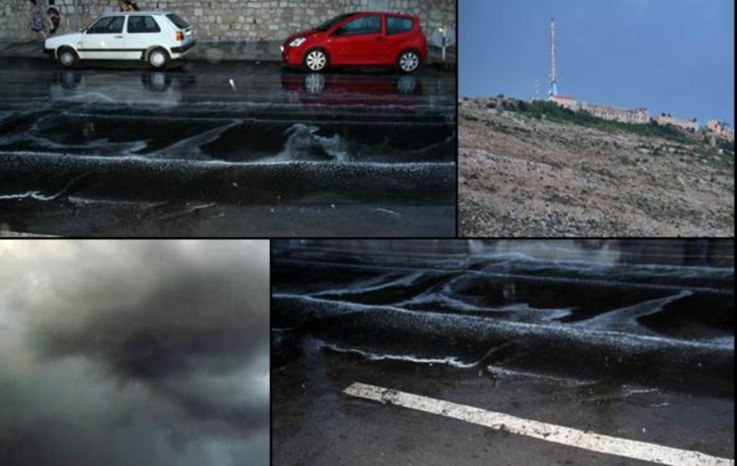 Crni oblaci, grmljavina i kiša nad Dubrovnikom, prometnice se opet zabijelile! (FOTO)
