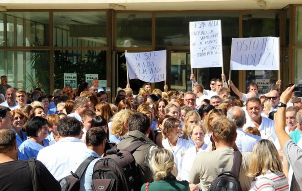 KOLIKO JOŠ ĆE TRAJATI ŠTRAJK: Liječnici pozvali pacijente na još malo strpljenja
