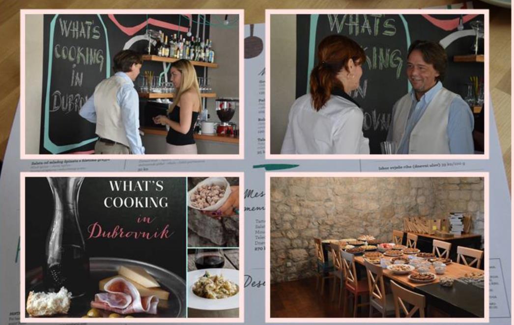 PREDMET ŽELJA: U restoranu 'Pantarul'  predstavljena kuharica ‘What’s cooking in Dubrovnik’! /FOTO/