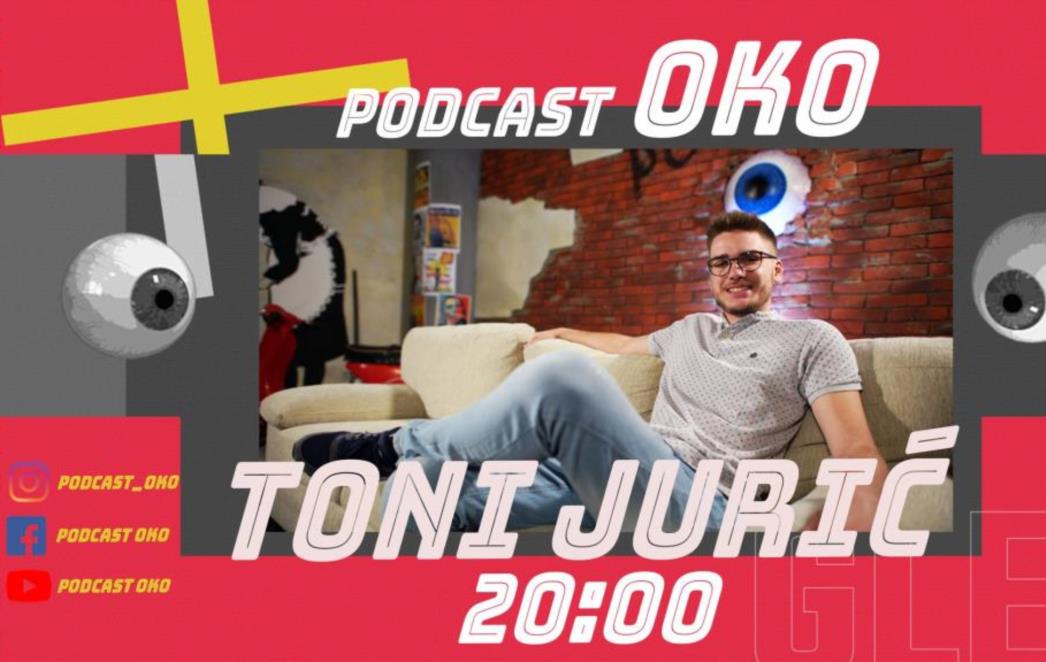 ŠESTI GOST PODCASTA OKO JE STUDENT TONI JURIĆ Komentirao je rad medija u Hrvatskoj, budućnost radija i zainteresiranost studenata za promjenama (VIDEO)