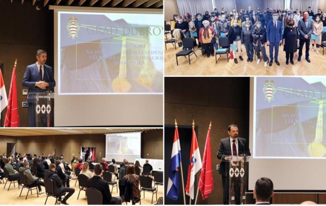 Gradonačelnik uručio 72 stipendije učenicima i studentima s područja Grada Dubrovnika