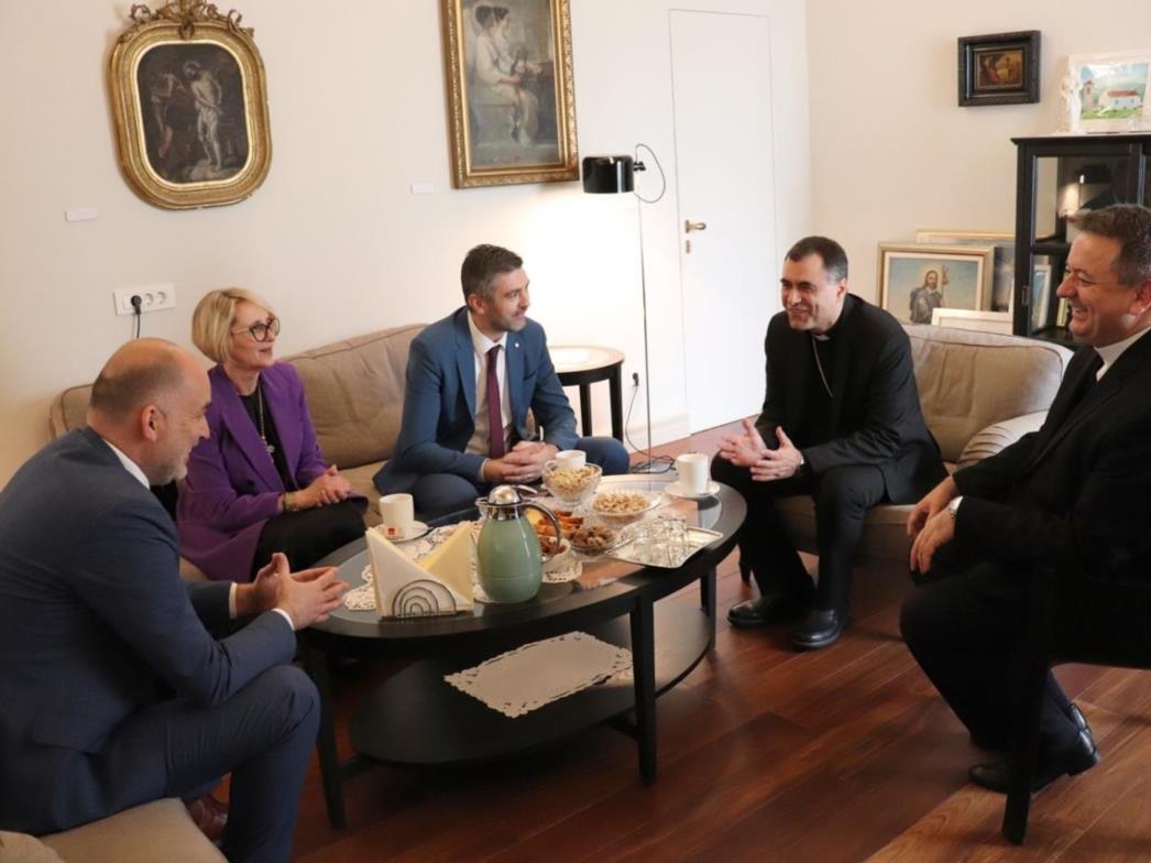 Susret gradonačelnika i biskupa povodom Uskrsa