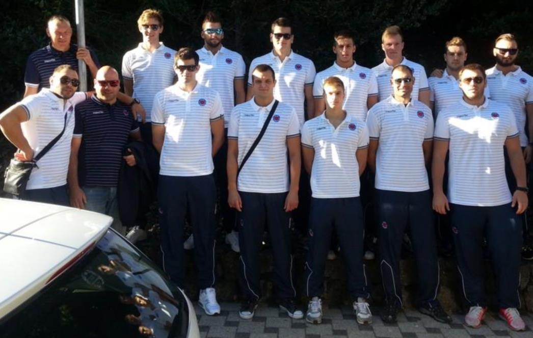 Prva momčad VK Juga na pripremama u Zagrebu