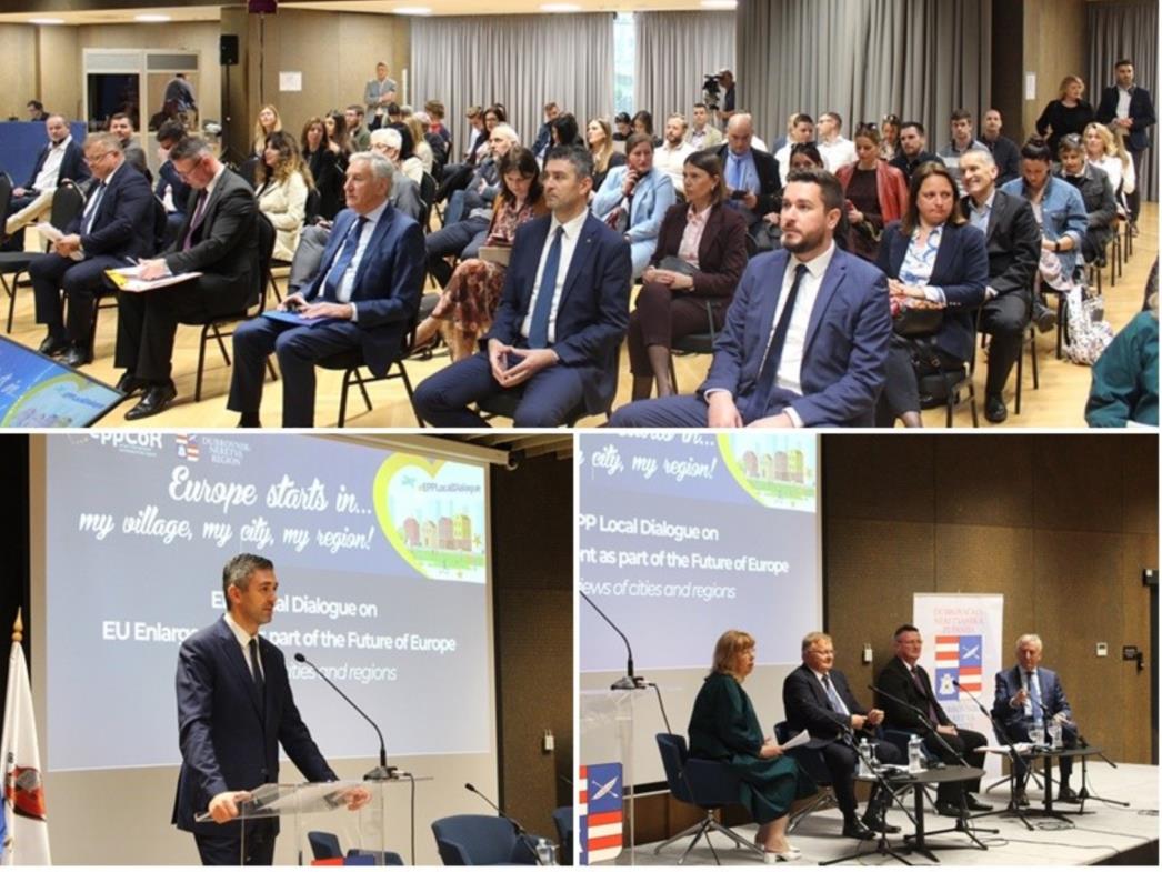 Gradonačelnik sudjelovao na lokalnom dijalogu „Proširenje Europske unije kao dio budućnosti Europe“