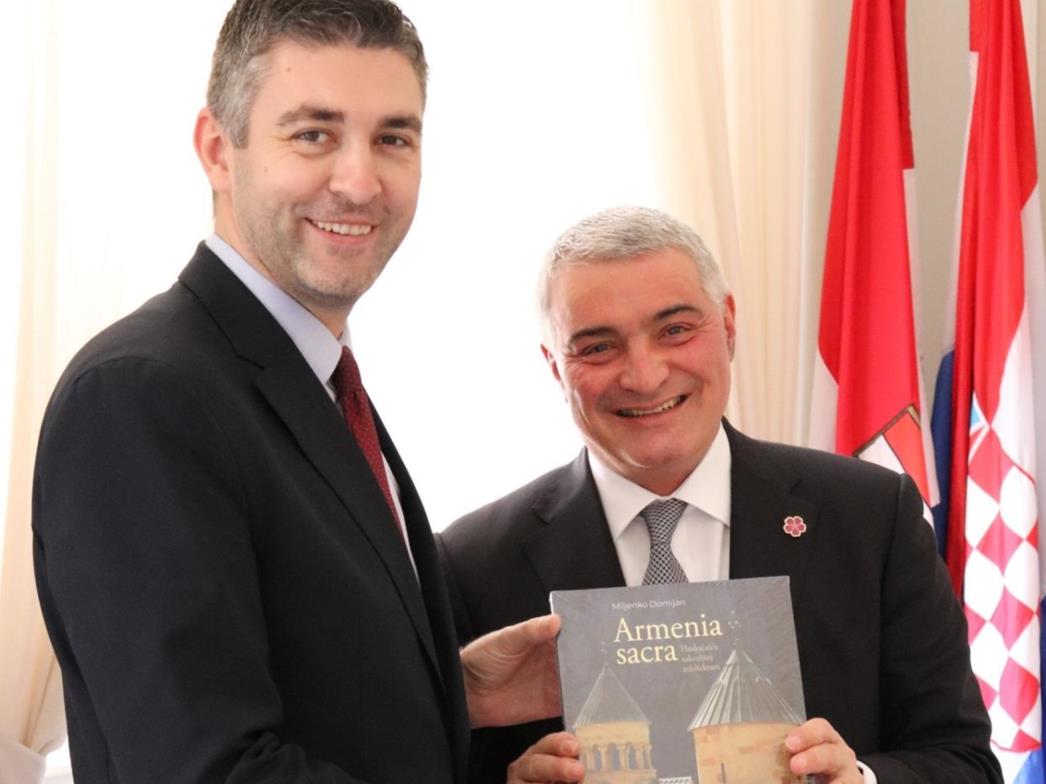 Veleposlanik Armenije na prijemu kod gradonačelnika