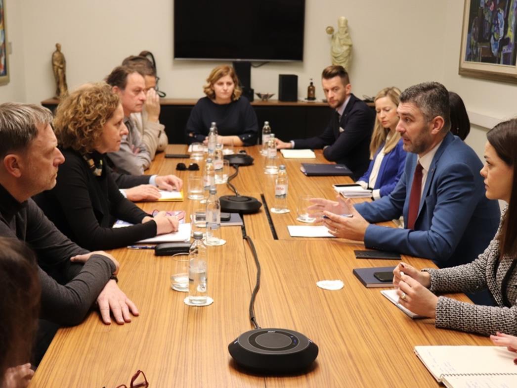 Sastanak gradonačelnika i ministrice kulture i medija