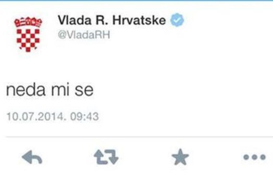 Prvi put nešto pošteno od Vlade