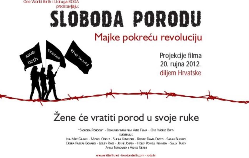 Premijerno pogledajte novi dokumentarni film 'Sloboda porodu' u Dubrovniku