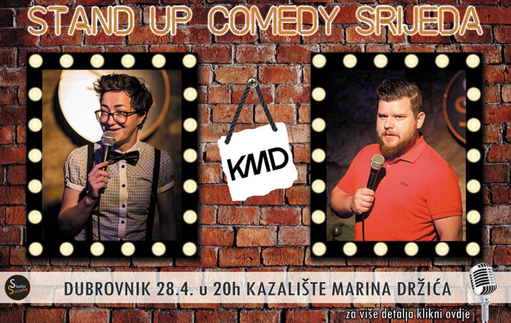 Stand up komedija Studija Smijeha u KMD-u
