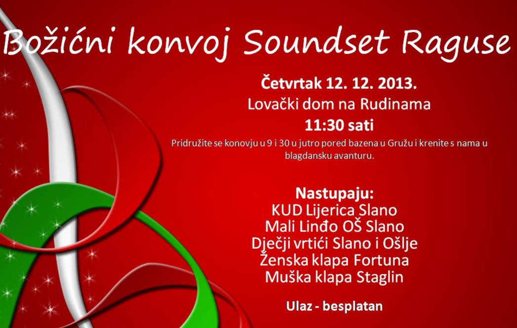 SOUNDSET RAGUSA USUSRET BOŽIĆU: Điravanje okolicom Dubrovnika
