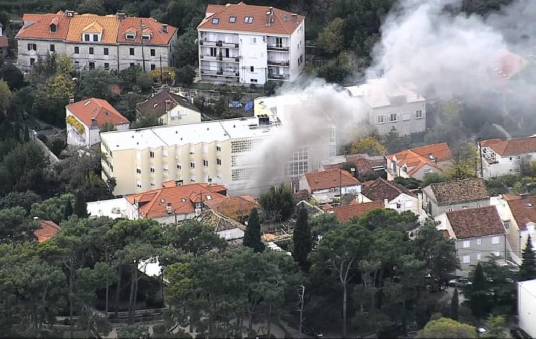 Intervencija požara objekta u ulici Branitelja Dubrovnika