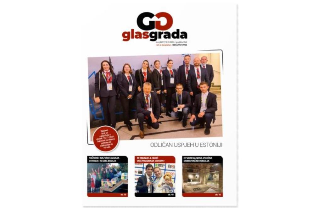 Novi broj Glasa Grada kojeg već danas možete čitati online, a od sutra i u tiskanom izdanju