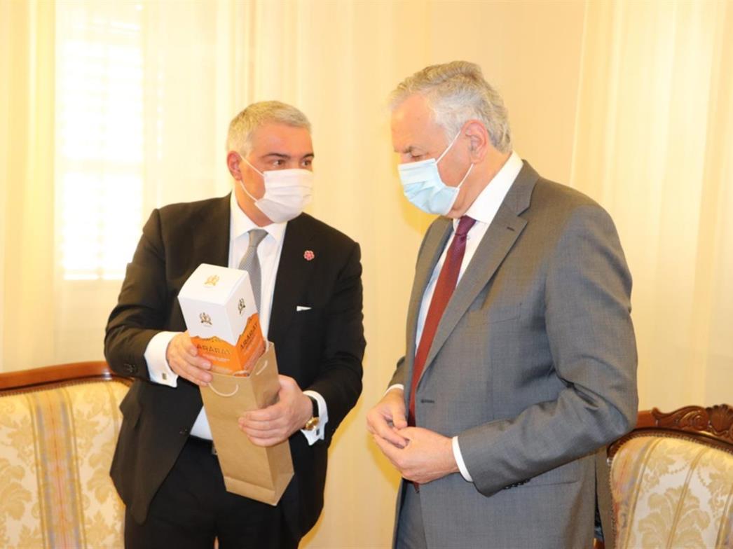 Župan Dobroslavić primio veleposlanika Republike Armenije Ashota Hovakimiana