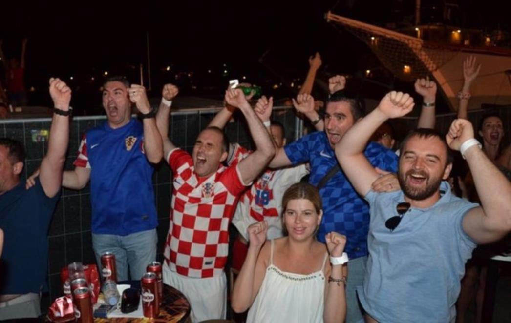 PROSLAVA VELIKOG USPJEHA HRVATSKE Franković i Potrebica nisu mogli sakriti emocije