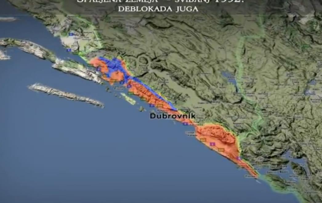FASCINANTAN INTERAKTIVNI ZEMLJOVID: Domovinski rat - kronološki putevi agresije i obrane /VIDEO/