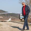 Pilot Ante Maškarić na mjestu pada zrakoplova u Konavoskom polju (FOTOGALERIJA)