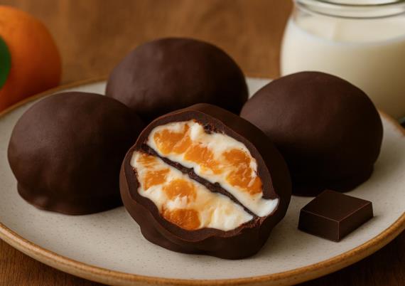 RECEPT: Čokoladni zalogaji od mandarina i jogurta – spoj zdravlja i užitka